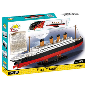 COBI 1680 R.M.S. Titanic Historical Collection 1:700 Brick Model 593pcs