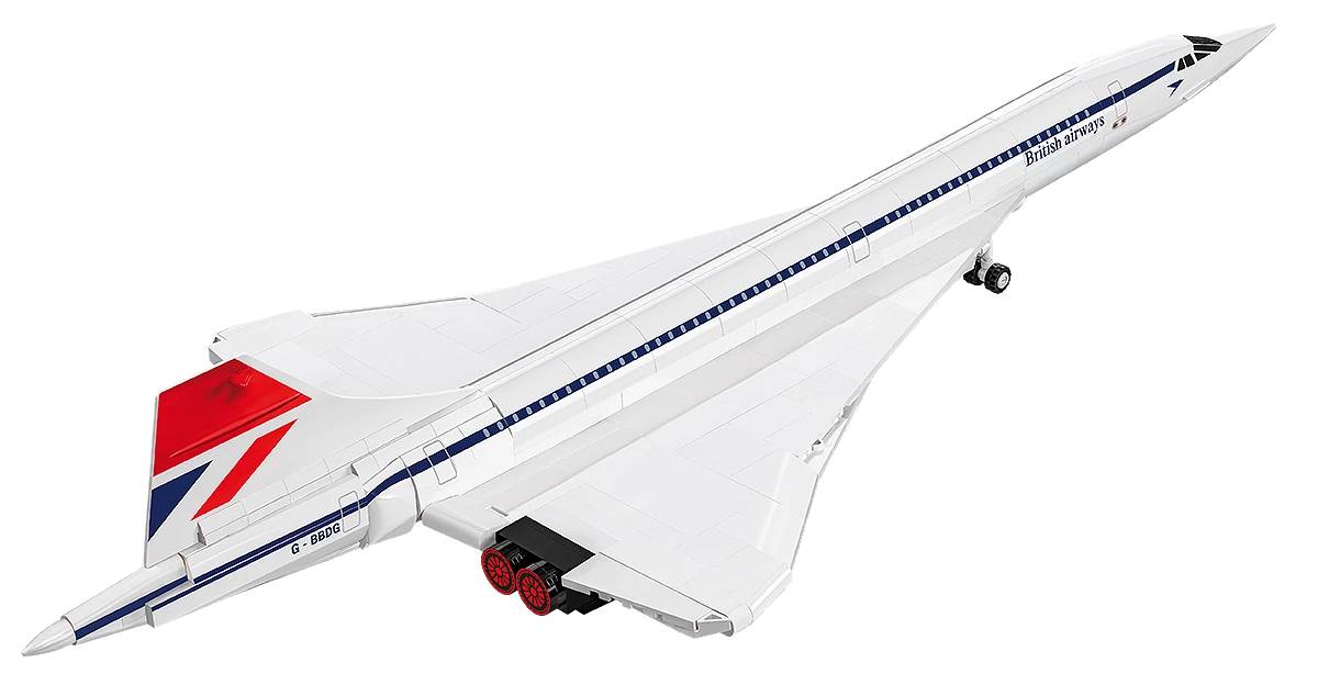 COBI 1689 Concorde G-BBDG 1:100 Brick Model 518pcs - image 5
