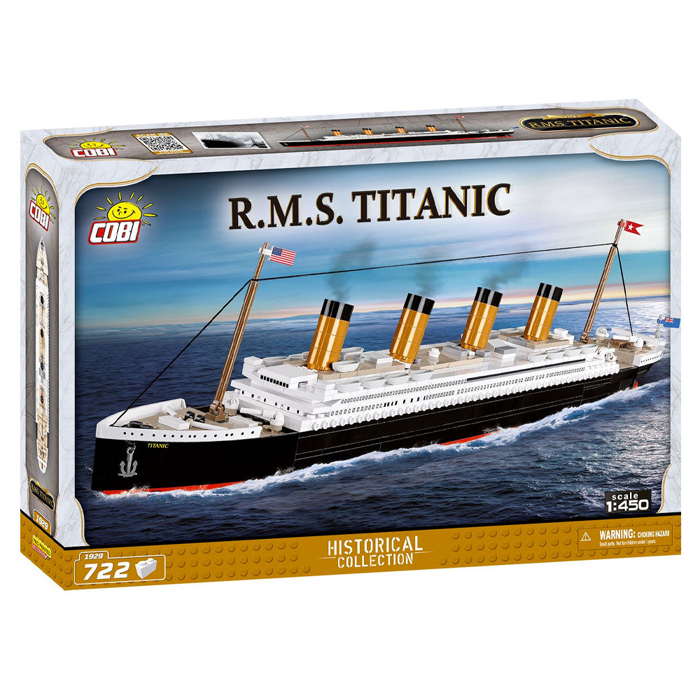 Cobi 1929 Historical Collection Titanic 1:450 Model Ship 722pcs