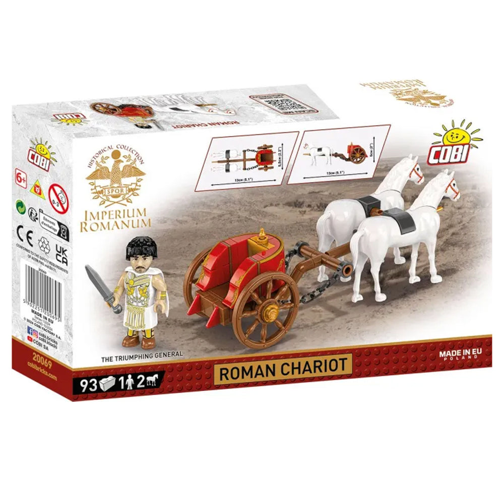 COBI 20069 Roman Chariot HC:Imperium Romanium Brick Model 93pcs