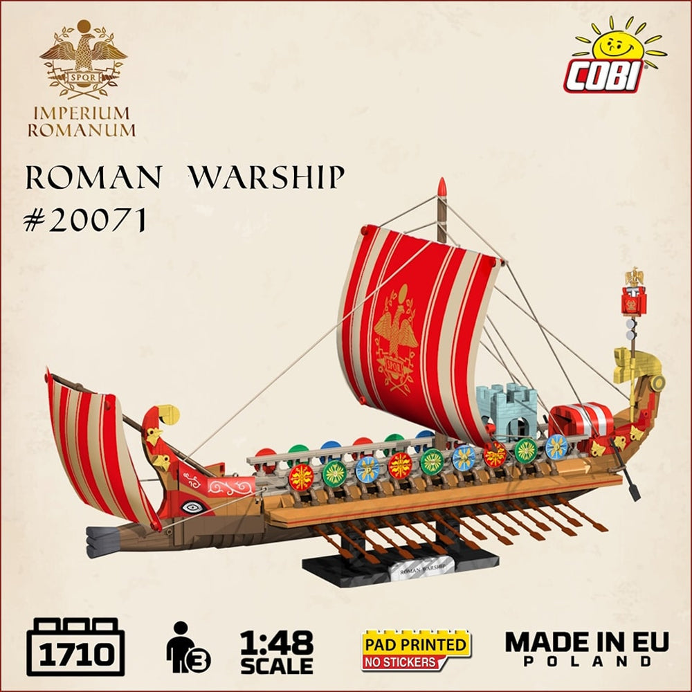 COBI 20071 Roman Empire: Galley Warship 1:48 Brick Model