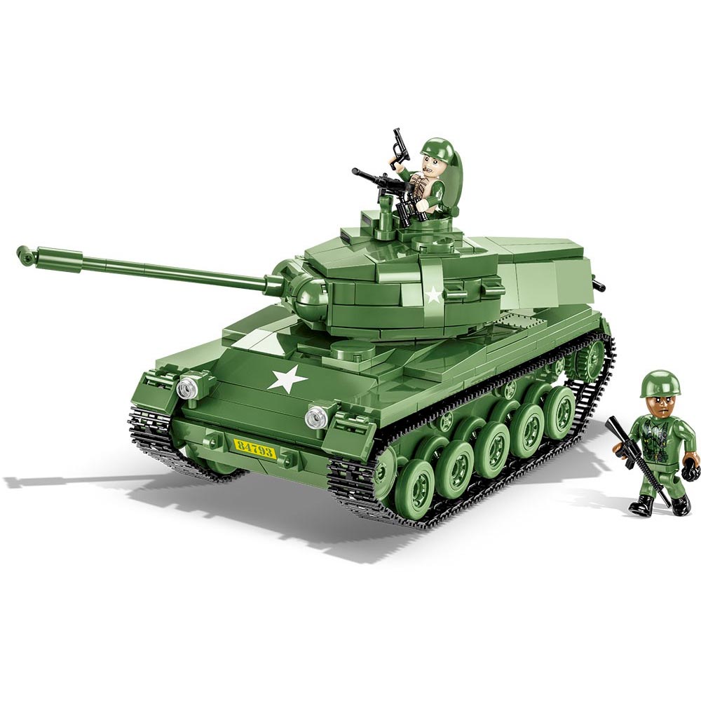Cobi 2239 Vietnam War M41A3 Walker Bulldog Brick Model 625pcs