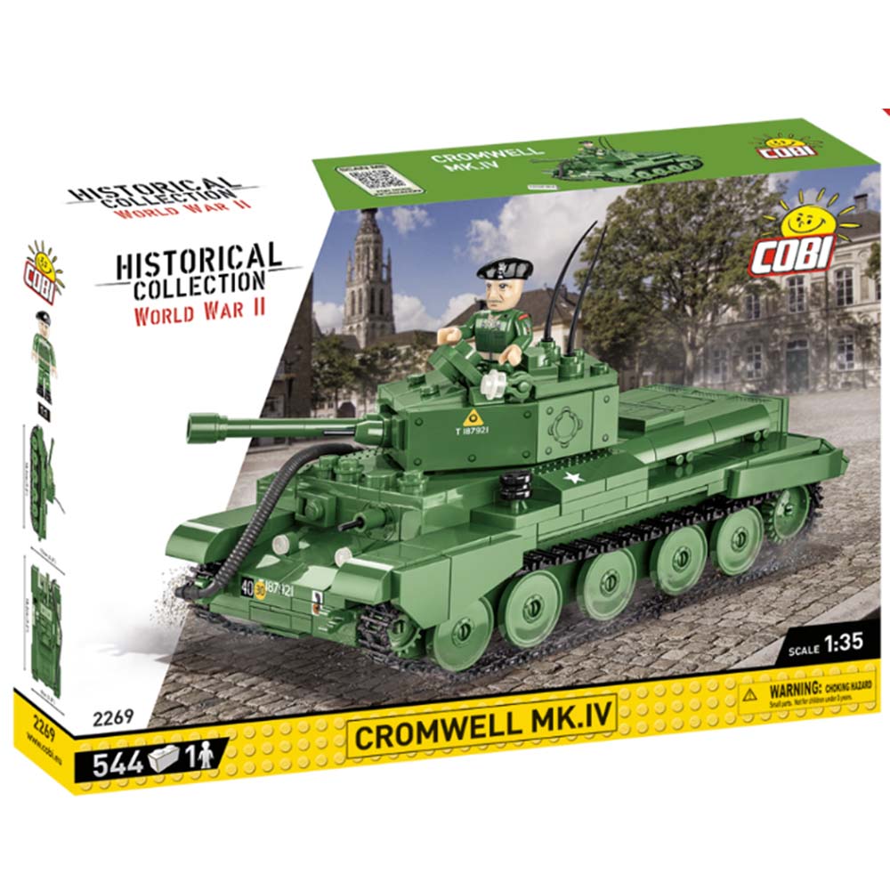 COBI 2269 HC WWII Cromwell MK.IV "Hela" Tank 541pcs