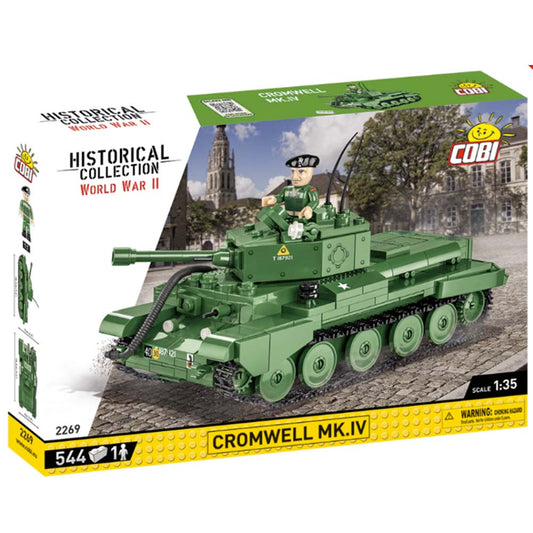 COBI 2269 HC WWII Cromwell MK.IV "Hela" Tank 541pcs