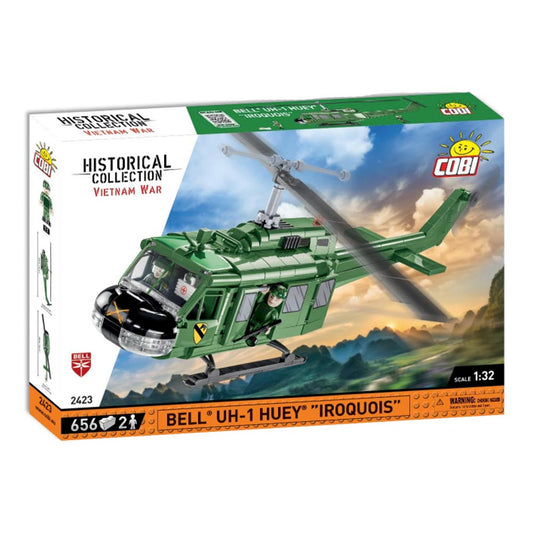 Cobi 2423 Historical Collection Vietnam War Bell UH-1 Huey Iroquois 650 Pcs