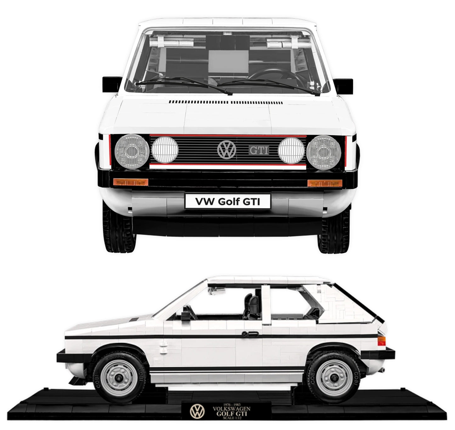COBI 24358 VW Golf GTI (1976-1983) Executive Edition 1:12 Brick Model 1743pcs