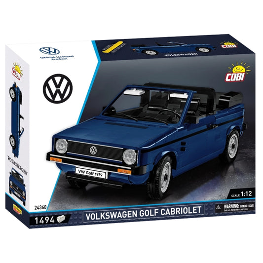 COBI 24360 Volkswagen Golf Cabriolet 1:12 Brick Model 1494pcs