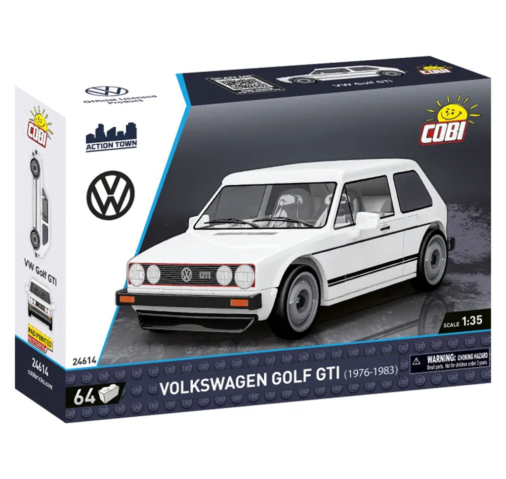 COBI 24614 VW Golf GTI (1976-1983) 1:35 Brick Model 64pcs