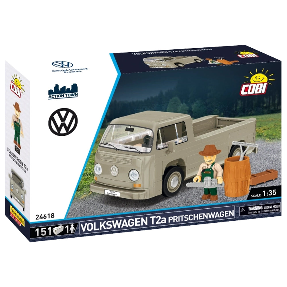 COBI 24618 Volkswagen T2a Pritschenwagen 1:35 Brick Model 151pcs