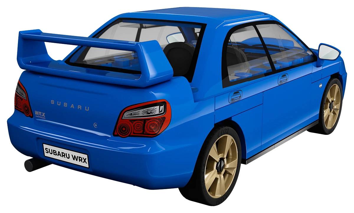 COBI 24648 Subaru Impreza WRX 1:35 Brick Model 67pcs