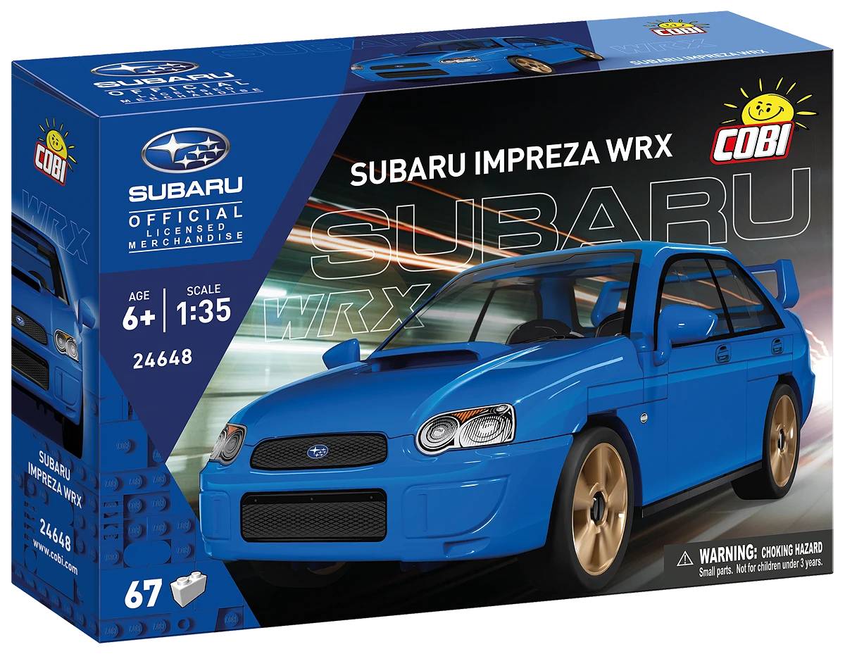 COBI 24648 Subaru Impreza WRX 1:35 Brick Model 67pcs