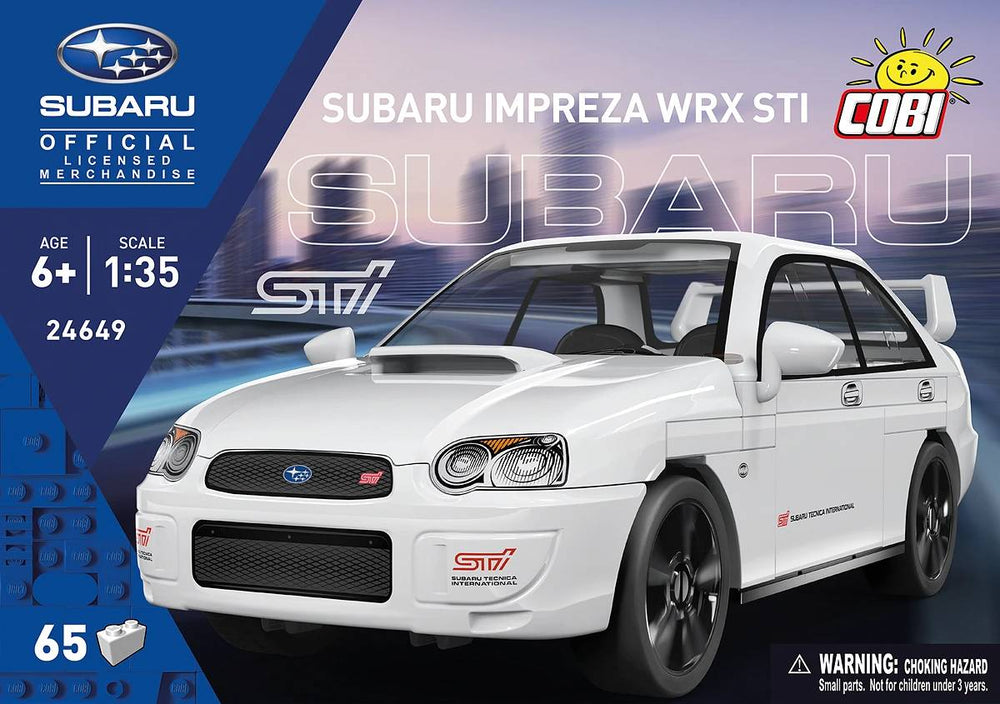 COBI 24649 Subaru Impreza WRX STI 1:35 Brick Model 65pcs