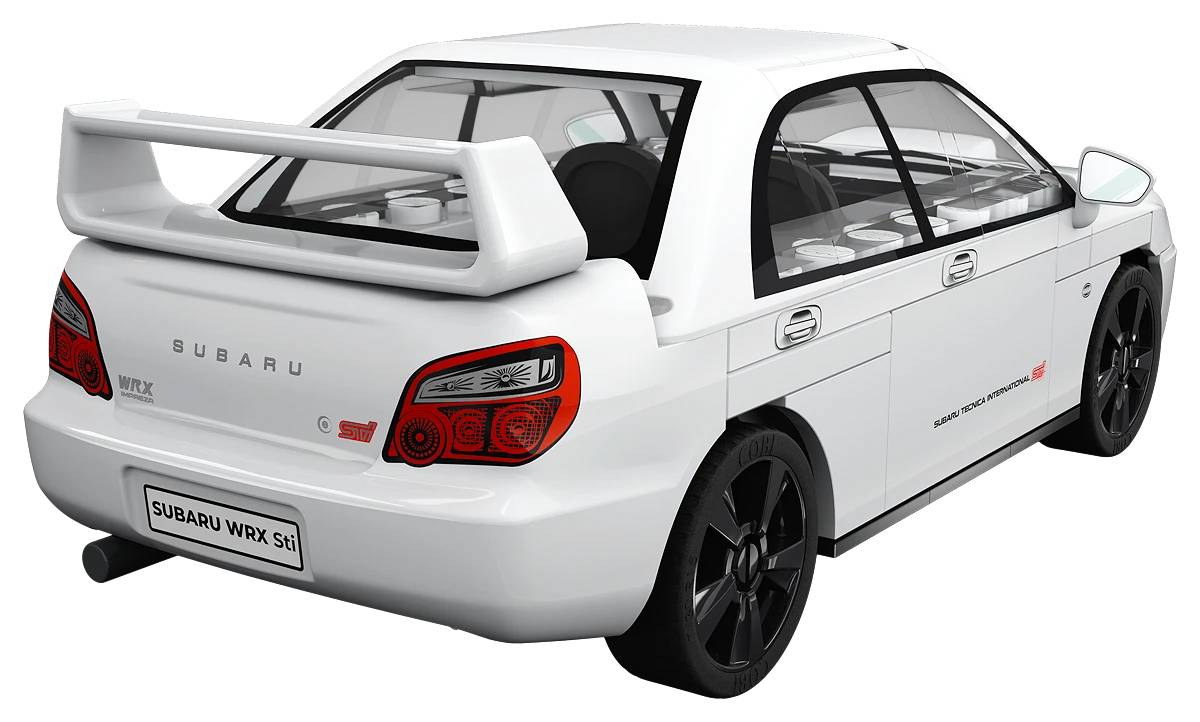 COBI 24649 Subaru Impreza WRX STI 1:35 Brick Model 65pcs