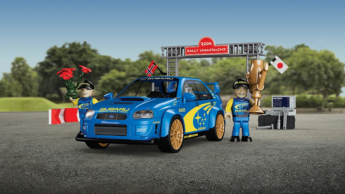 COBI 24652 Subaru Impreza WRC 2004 Brick Model 206pcs