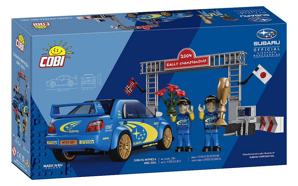 COBI 24652 Subaru Impreza WRC 2004 Brick Model 206pcs