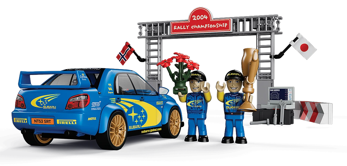 COBI 24652 Subaru Impreza WRC 2004 Brick Model 206pcs