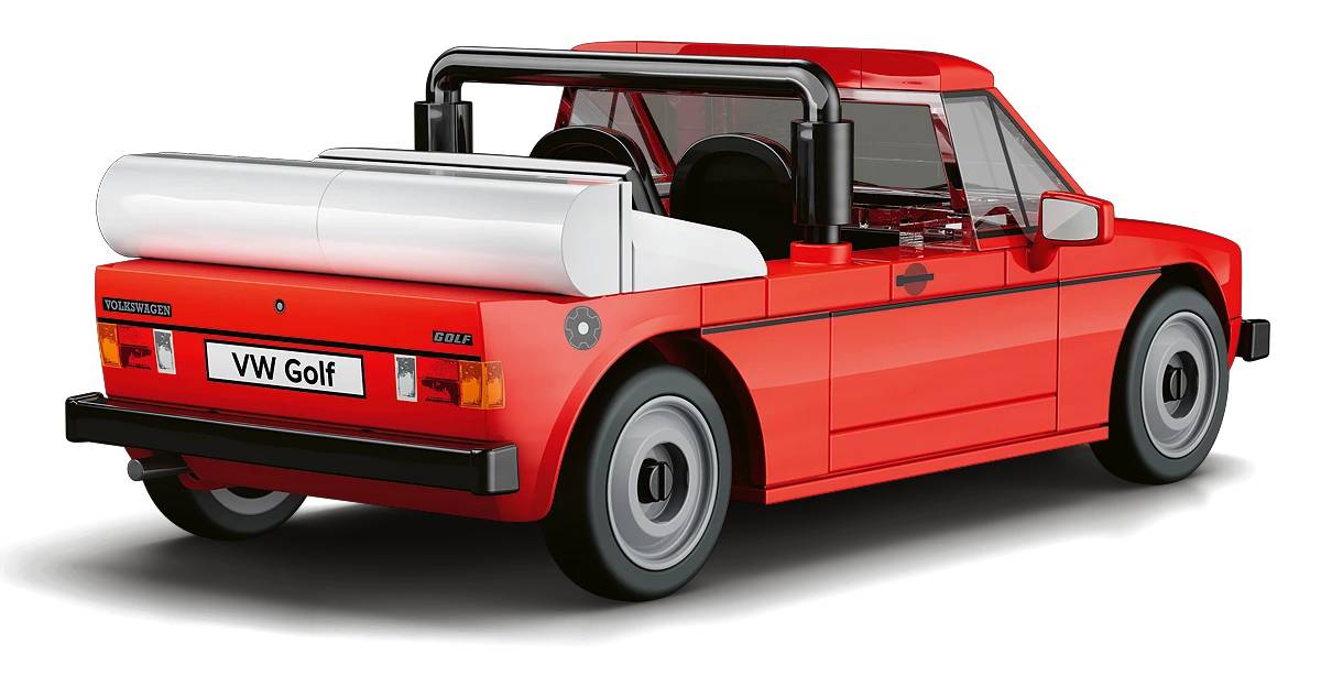 COBI 24660 VW Golf I Cabriolet (1979-1993) Brick Model 89pcs - image 2