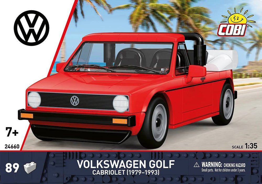 COBI 24660 VW Golf I Cabriolet (1979-1993) Brick Model 89pcs