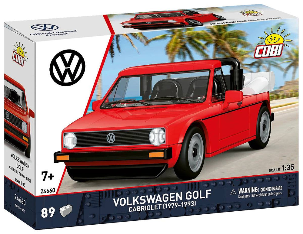 COBI 24660 VW Golf I Cabriolet (1979-1993) Brick Model 89pcs