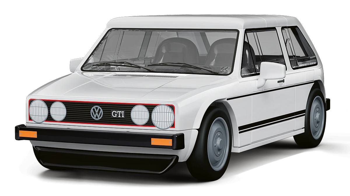 COBI 24662 VW Golf GTI (1976-1983) 1:35 Brick Model 74pcs