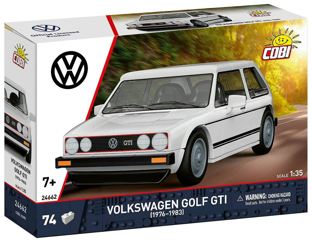 COBI 24662 VW Golf GTI (1976-1983) 1:35 Brick Model 74pcs
