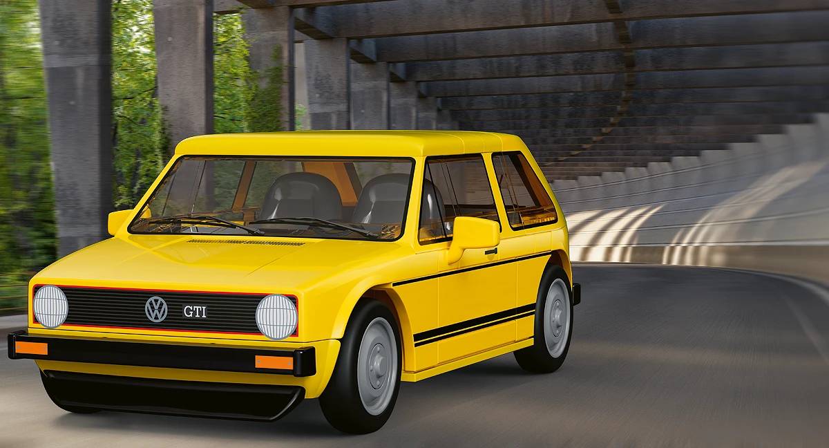 COBI 24663 VW Golf GTI (1976-1983) 1:35 Brick Model 69pcs