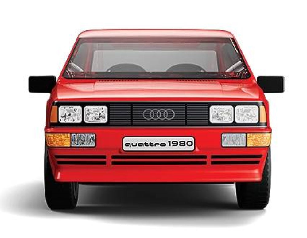 COBI 24664 Red Audi Quattro 1980 1:35 Brick Model 79pcs