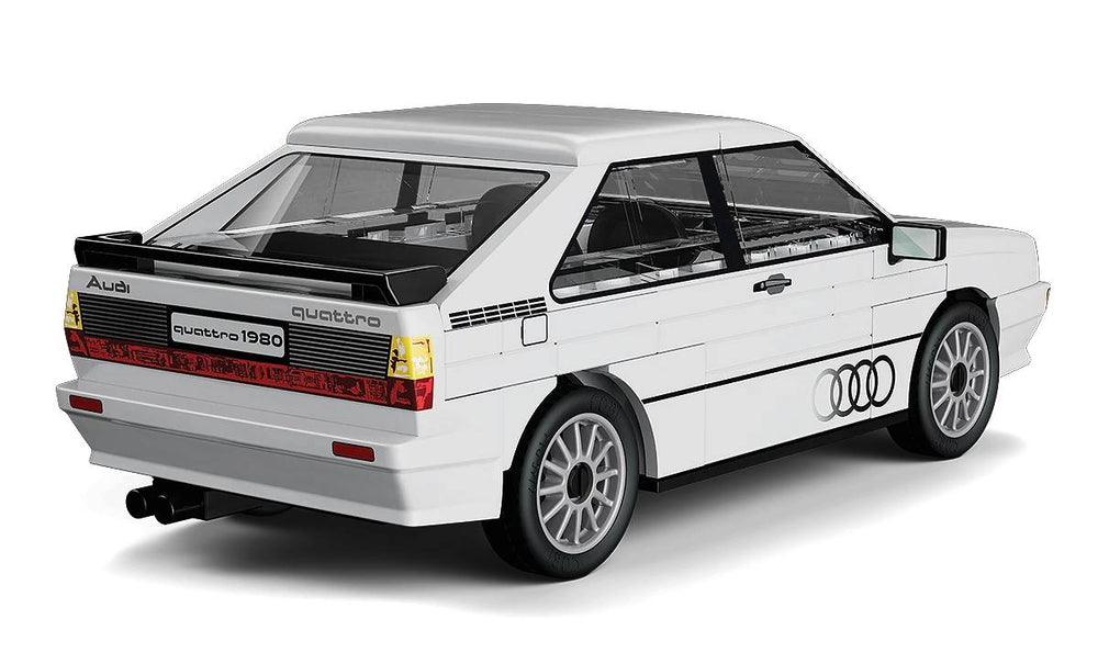 COBI 24665 White Audi Quattro 1980 1:35 Brick Model 79pcs
