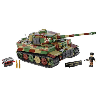 COBI 2587 PzKpfw VI Tiger I Ausf. E 1:28 Brick Model 1207pcs