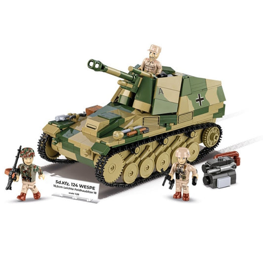 COBI 2598 Sd.Kfz.124 Wespe HC WWII Executive Edition 1:28 Brick Model