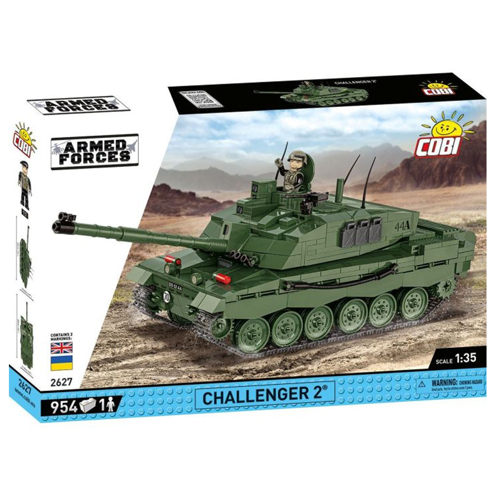 COBI 2627 Challenger 2 Tank Armed Forces 1:35 Brick Model 950pcs