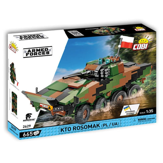 COBI 2629 KTO Rosomak (Poland/Ukraine) Armed Forces 1:35 Brick Model