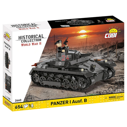 COBI 2660 Panzer I Ausf.B HC WWII 1:28 654pcs