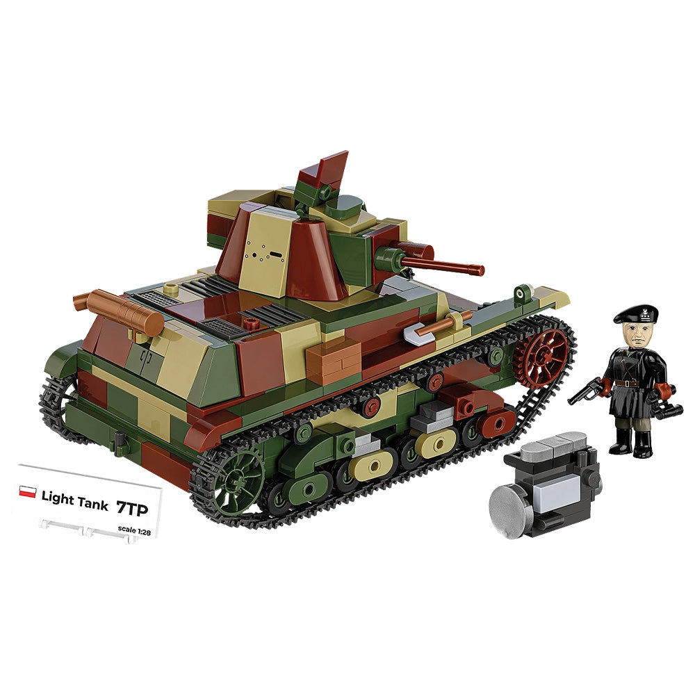 COBI 2661 Light Tank 7TP HC WWII 1:28 669pcs