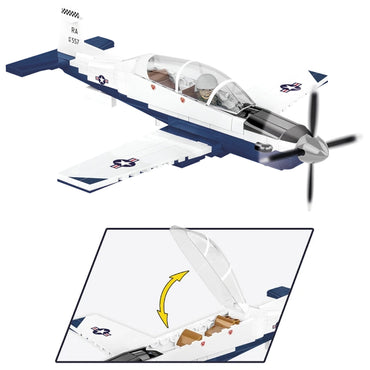 COBI 26624 Beechcraft T-6 Texan II 1:48 Brick Model 197pcs