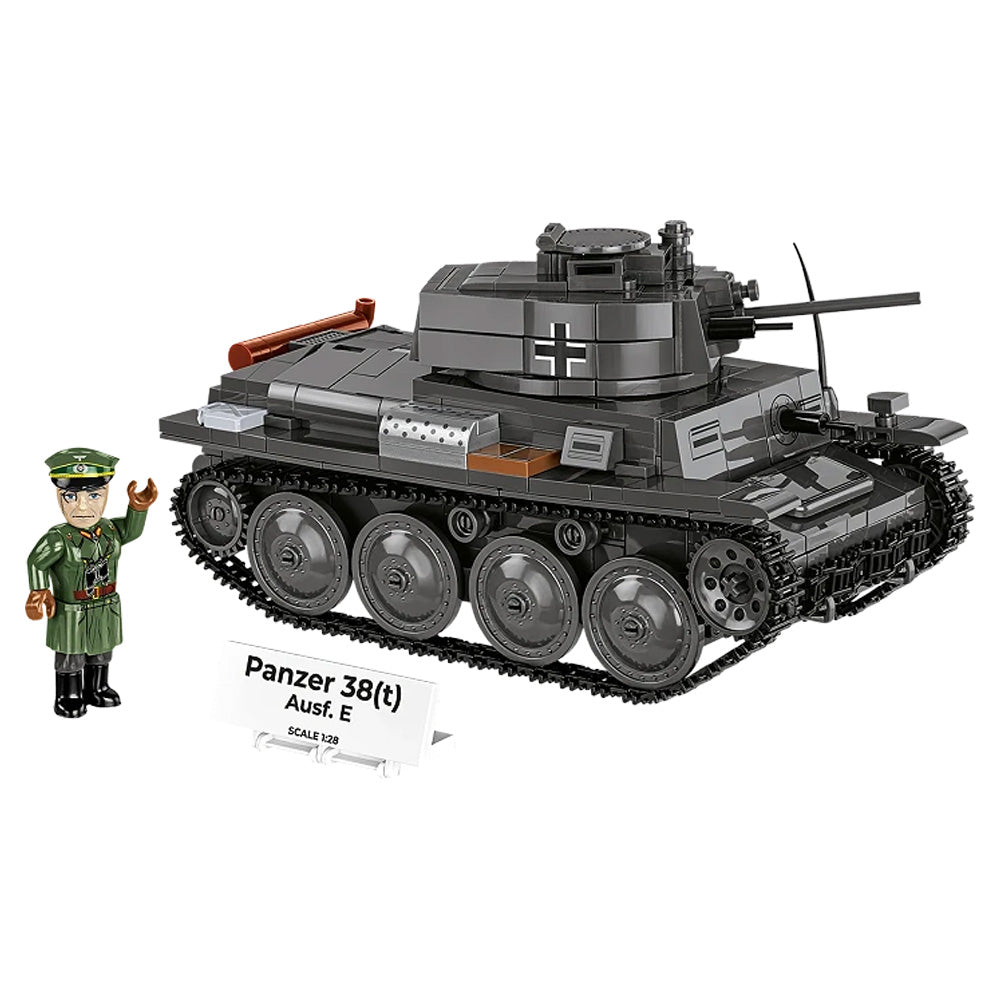 COBI 2666 Panzer 38(t)/CKD LT vz. 38 1:28 Brick Model Age 9+ 690pcs