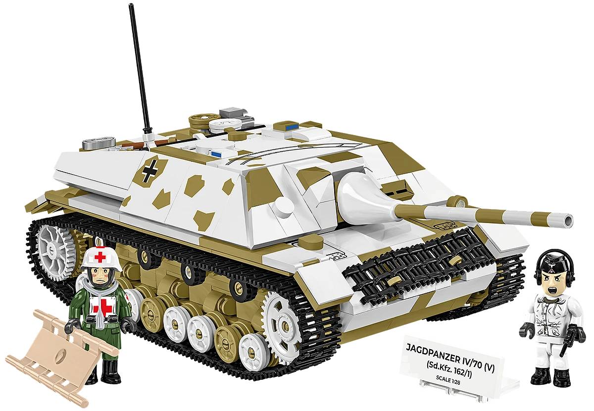 COBI 2668 Jagdpanzer IV/70 (V) (Sd.Kfz.162/1) 1:28 Brick Model 1024pcs