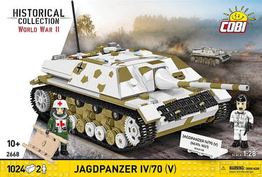 COBI 2668 Jagdpanzer IV/70 (V) (Sd.Kfz.162/1) 1:28 Brick Model 1024pcs