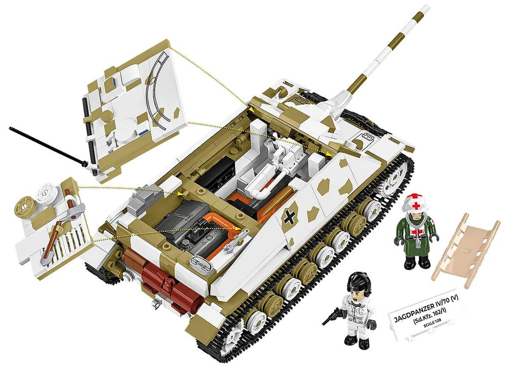 COBI 2668 Jagdpanzer IV/70 (V) (Sd.Kfz.162/1) 1:28 Brick Model 1024pcs