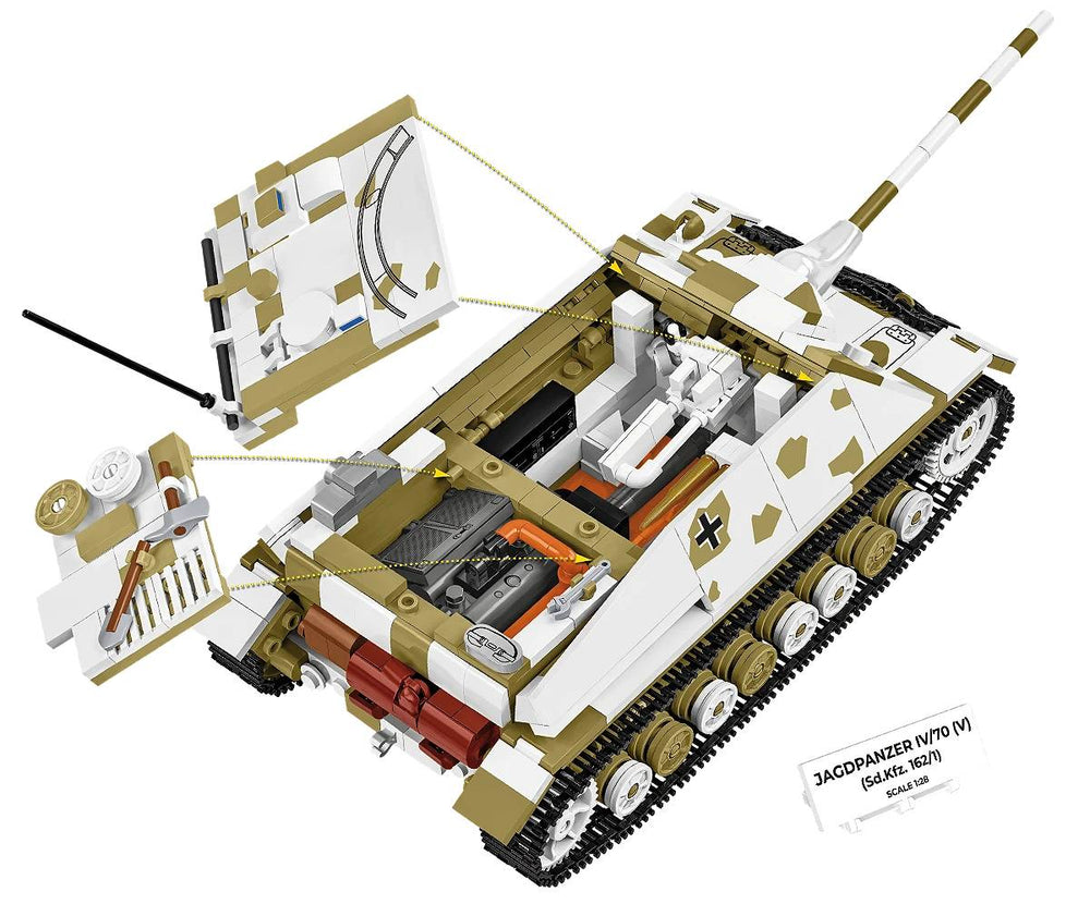 COBI 2668 Jagdpanzer IV/70 (V) (Sd.Kfz.162/1) 1:28 Brick Model 1024pcs