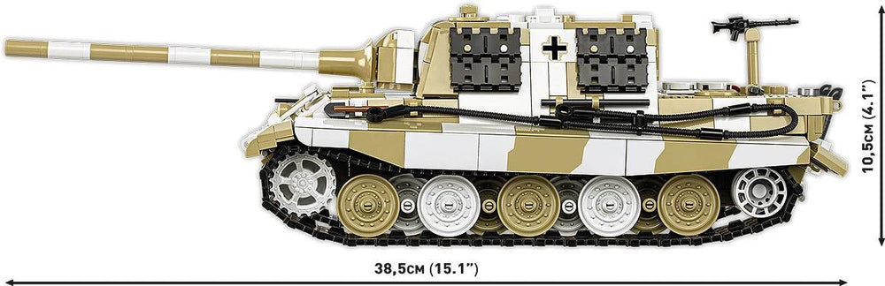 COBI 2674 Panzerjager Tiger Ausf. B Jagdtiger Brick Model 1371pcs