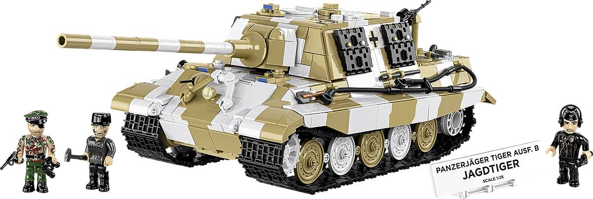 COBI 2674 Panzerjager Tiger Ausf. B Jagdtiger Brick Model 1371pcs - image 2