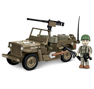 COBI 3133 Willys MB Jeep HC:WWII 1:35 Brick Model 132pcs