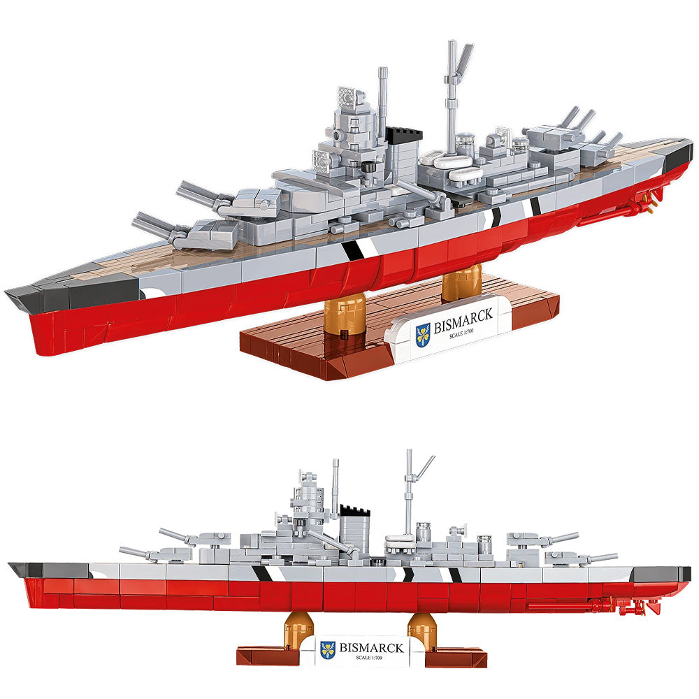 COBI 4854 Battleship Bismarck HC WWII 1:700 590pcs