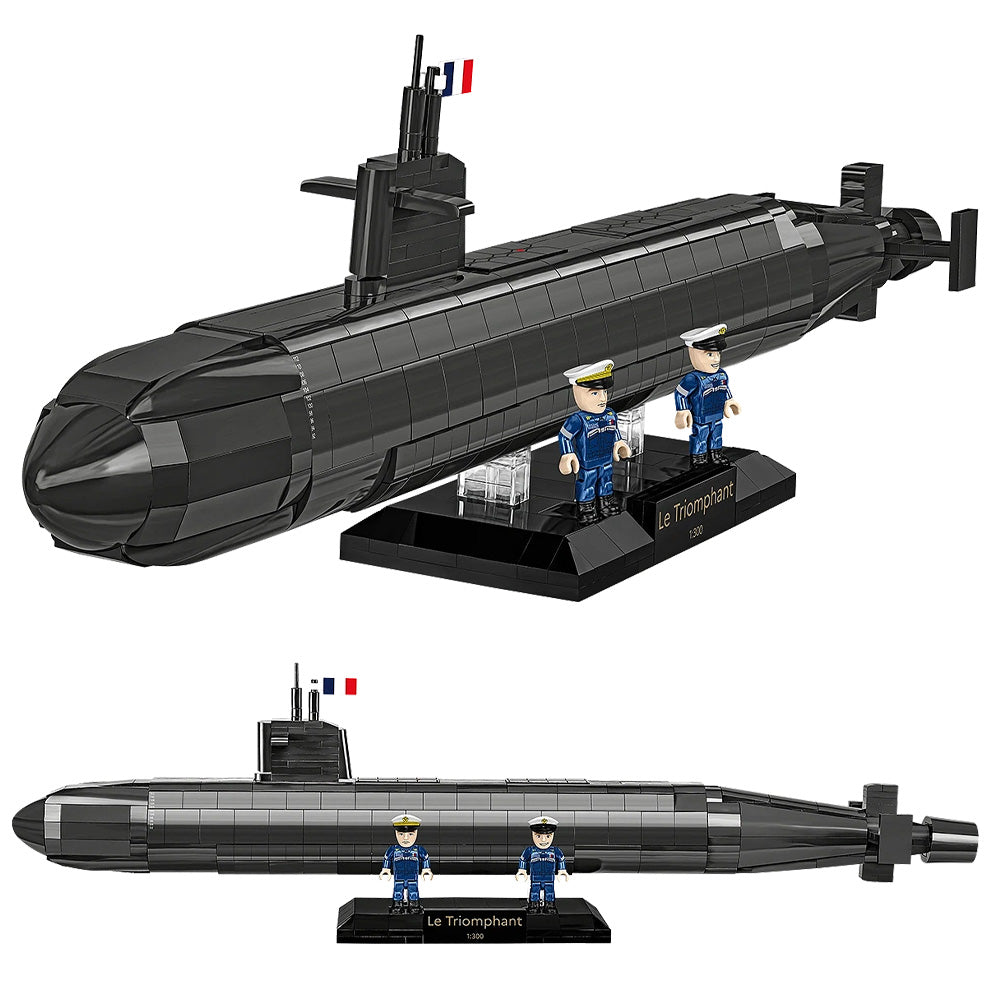 COBI 4859 Sous-Marin SNLE Submarine 1:300 Brick Model Age 9+ 643pcs