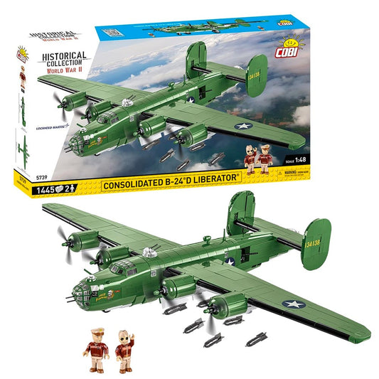 COBI 5739 Consolidated B-24D Liberator HC WWII 1:48 1445pcs