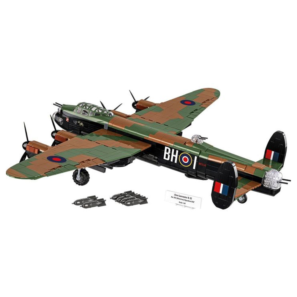 COBI 5759 Avro Lancaster B Mk.III HC WWII 1:48 Brick Model 1595pcs