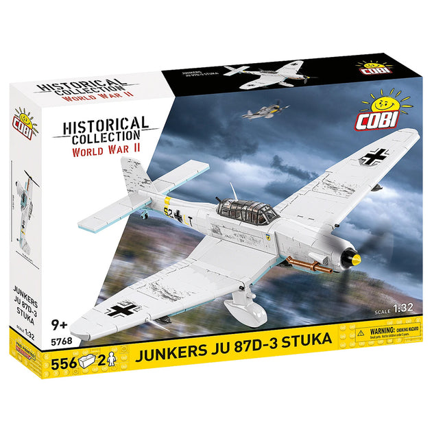 COBI Junkers Ju 87D-3 Stuka HC WWII Building Bricks Set 1:32 556pcs