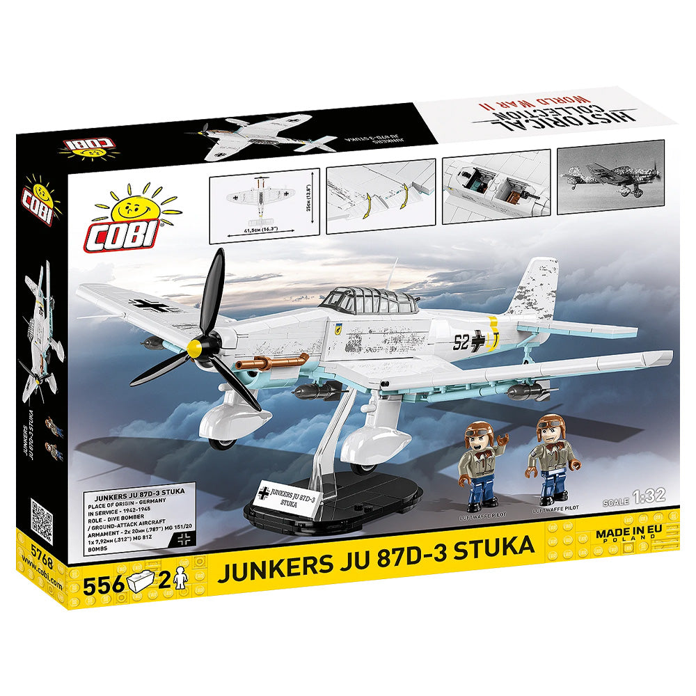 COBI 5768 Junkers Ju 87D-3 Stuka HC WWII 1:32 556pcs
