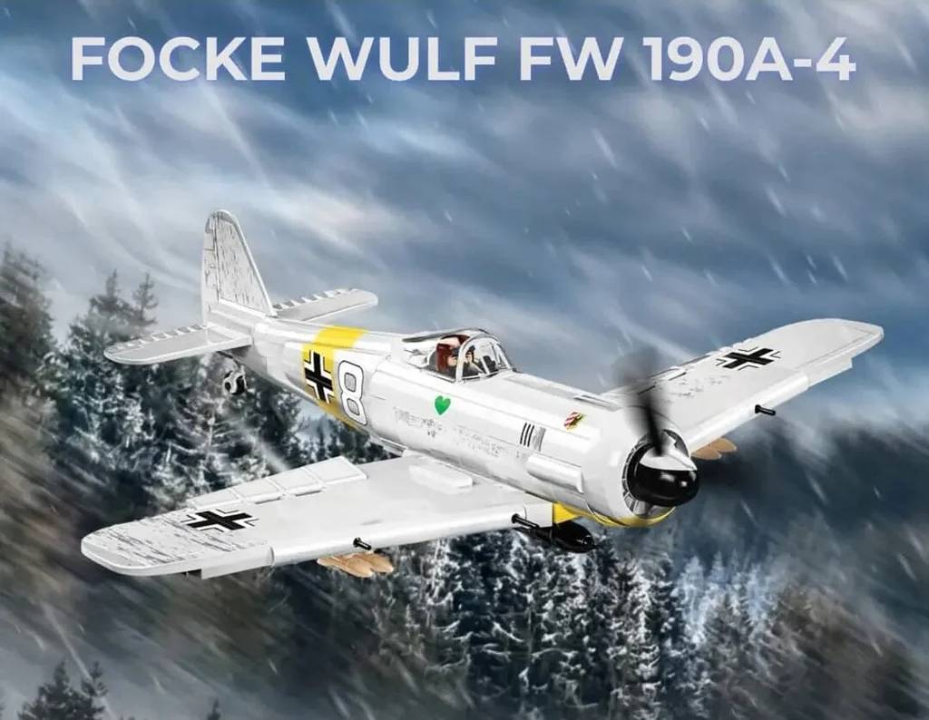 COBI 5775 Focke-Wulf Fw 190 A-4 1:32 Brick Model 365pcs